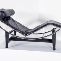 Vintage Cassina LC4 Chaise Lounge Chair by Le Corbusier, 1984