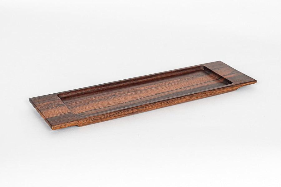 Vintage Mid Century Rosewood Decorative Tray by Jean Gillon