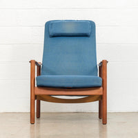 Mid Century Swedish Modern Folke Ohlsson for DUX (attr.) Reclining Lounge Chair