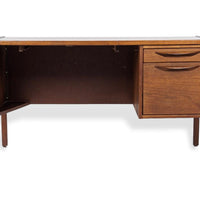 Vintage Mid Century Wood & Laminate Desk by Jens Risom