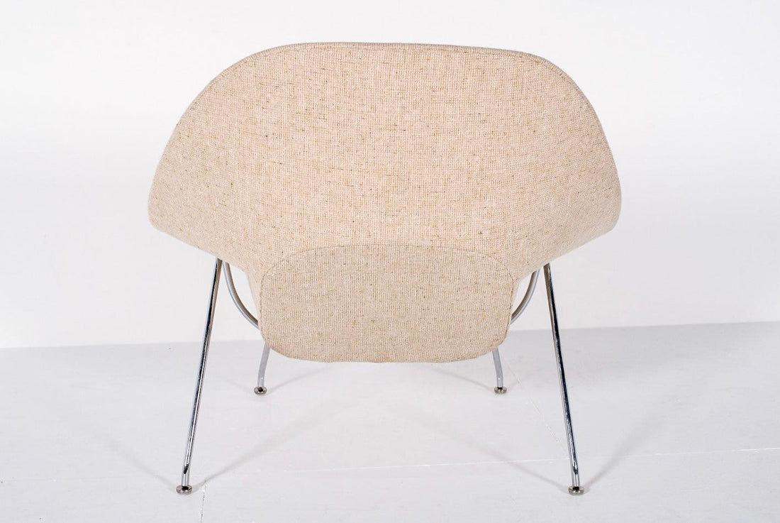 Mid Century Womb Lounge Chair & Ottoman by Saarinen for Knoll, 1960s