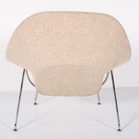 Mid Century Womb Lounge Chair & Ottoman by Saarinen for Knoll, 1960s