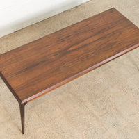 Vintage Danish Modern Johannes Andersen Rosewood Coffee Table