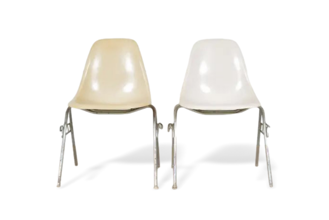 Vintage Mid Century DSS Shell Chair by Eames for Herman Miller