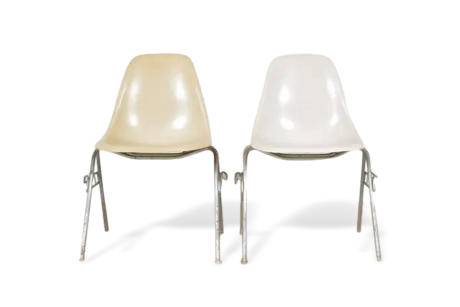 Vintage Mid Century DSS Shell Chair by Eames for Herman Miller
