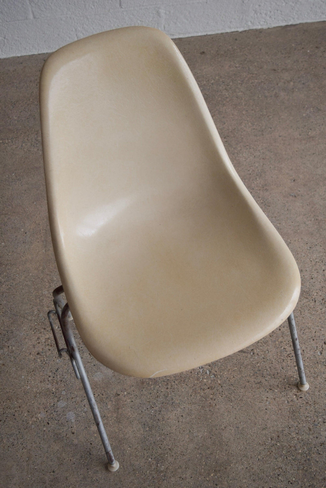 Vintage Mid Century DSS Shell Chair by Eames for Herman Miller