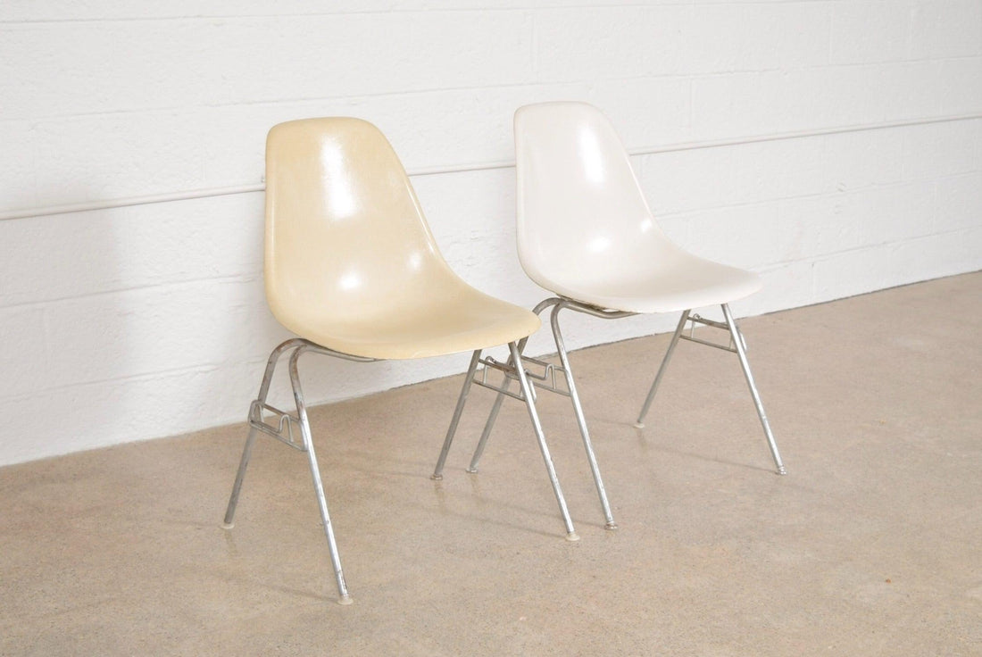 Vintage Mid Century DSS Shell Chair by Eames for Herman Miller