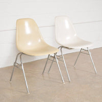 Vintage Mid Century DSS Shell Chair by Eames for Herman Miller