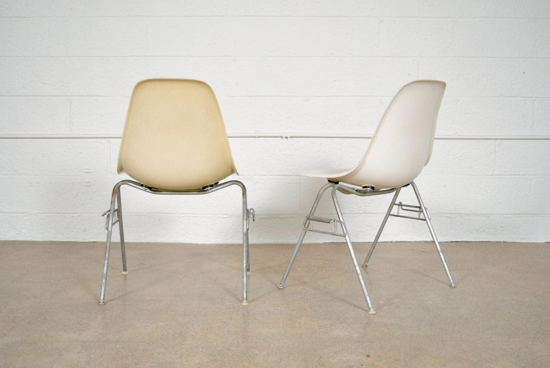 Vintage Mid Century DSS Shell Chair by Eames for Herman Miller