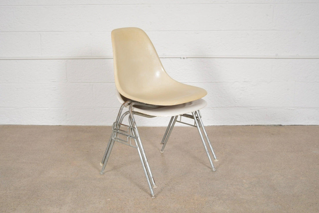 Vintage Mid Century DSS Shell Chair by Eames for Herman Miller