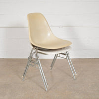 Vintage Mid Century DSS Shell Chair by Eames for Herman Miller