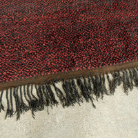 Vintage Moroccan Large Red Berber Wool Floor Rug