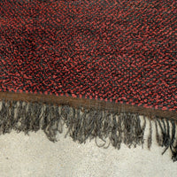 Vintage Moroccan Large Red Berber Wool Floor Rug