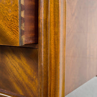 Mid Century Burl Wood Sideboard Credenza, 1960s