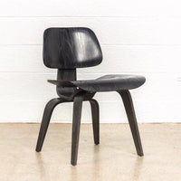 Vintage Mid Century Eames for Herman Miller Black DCW Plywood Chair, 1950s