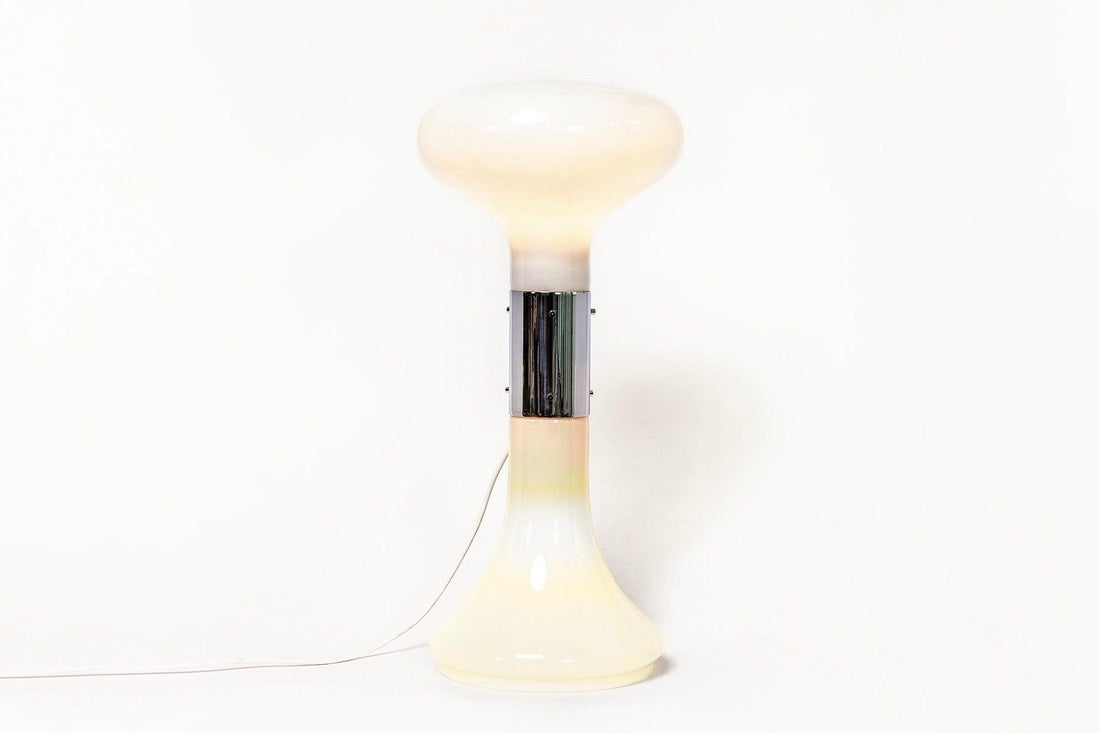 Vintage Italian Carlo Nason Murano Glass Table Lamp, 1970s