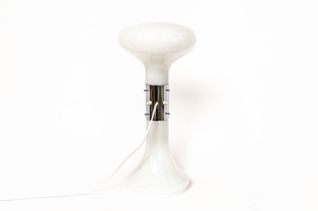 Vintage Italian Carlo Nason Murano Glass Table Lamp, 1970s