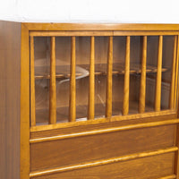 Mid Century Robsjohn-Gibbings for Widdicomb Walnut Secretary Cabinet