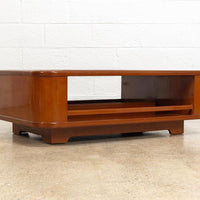 Mid Century Mod Italian Lacquered Wood Coffee Table