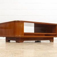 Mid Century Mod Italian Lacquered Wood Coffee Table